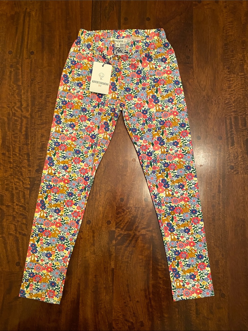 Adventurer Floral Kids Leggings - Multicolor Floral Print